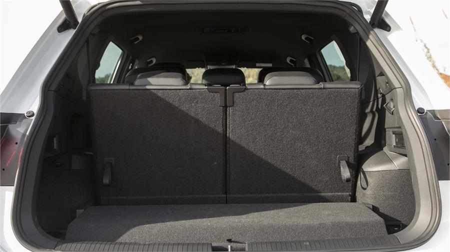 Ya sea en configuración de 7 plazas, de 5 plazas o de 2 plazas, el maletero del SEAT Tarraco es el más amplio de los dos.