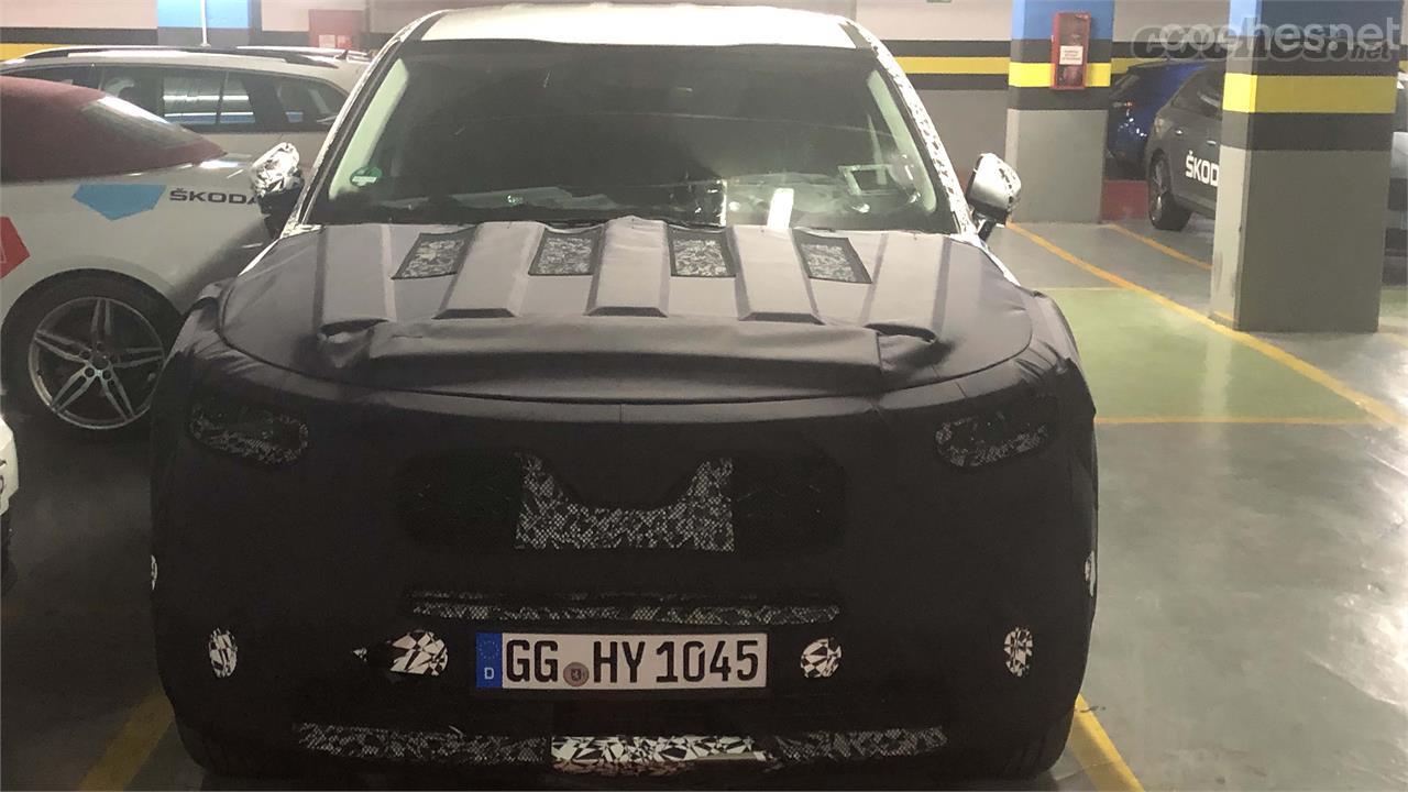 La matrícula "GG" alemana podría hacer pensar que se trata de un Opel, no en vano, tanto Opel como Hyundai tienen su centro técnico en la misma ciudad de Rüsselheim.