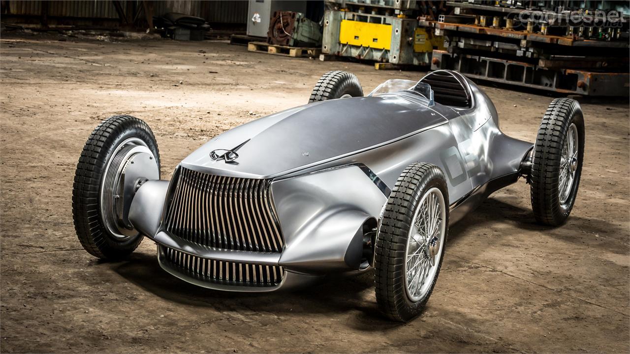 Infiniti Prototype 9: Como un F1 de post-guerra eléctrico