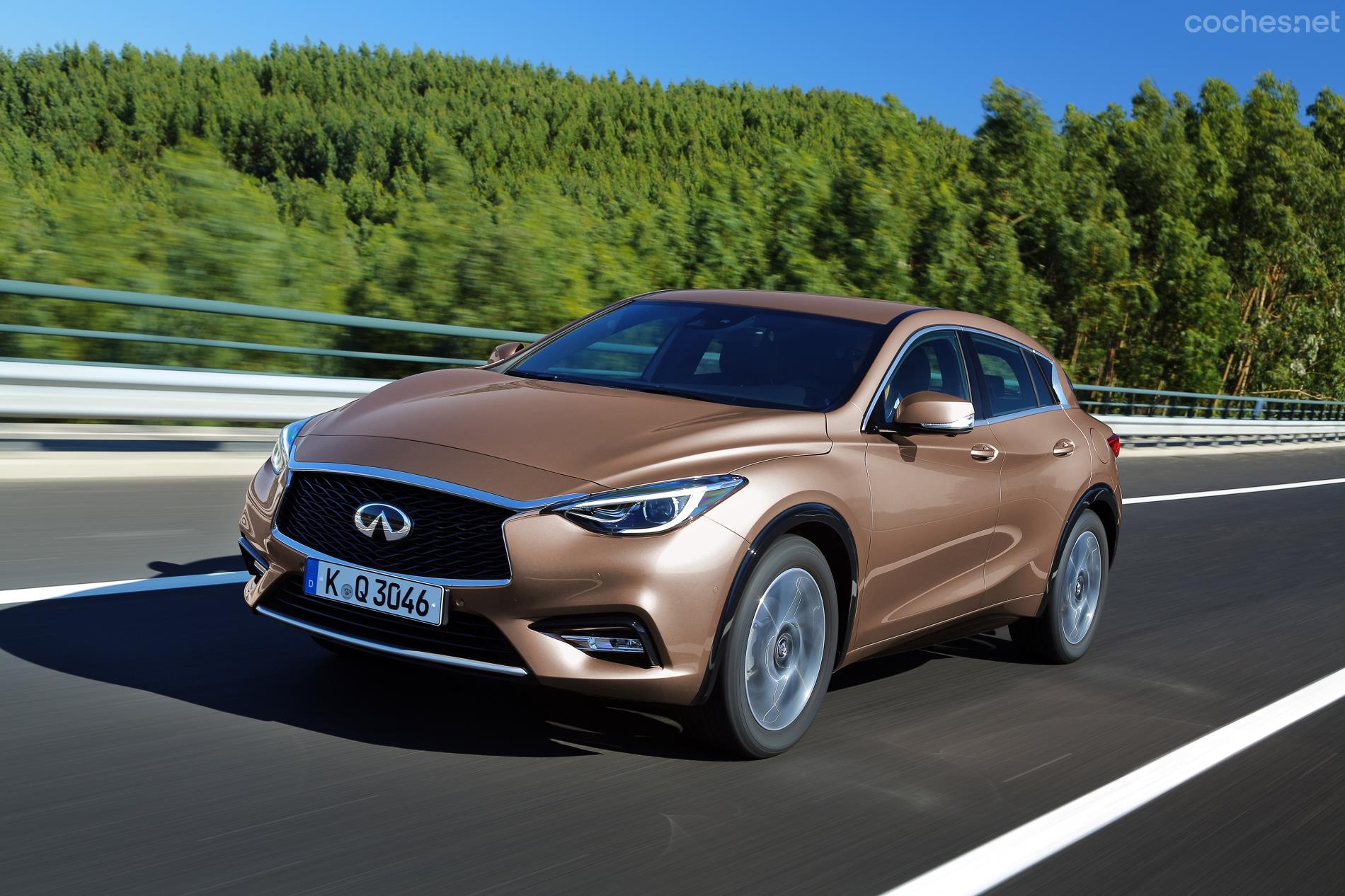 Infiniti ofrecerá una gama muy completa de versiones con cinco motores, dos cajas de cambios, dos sistemas de tracción y tres acabados.