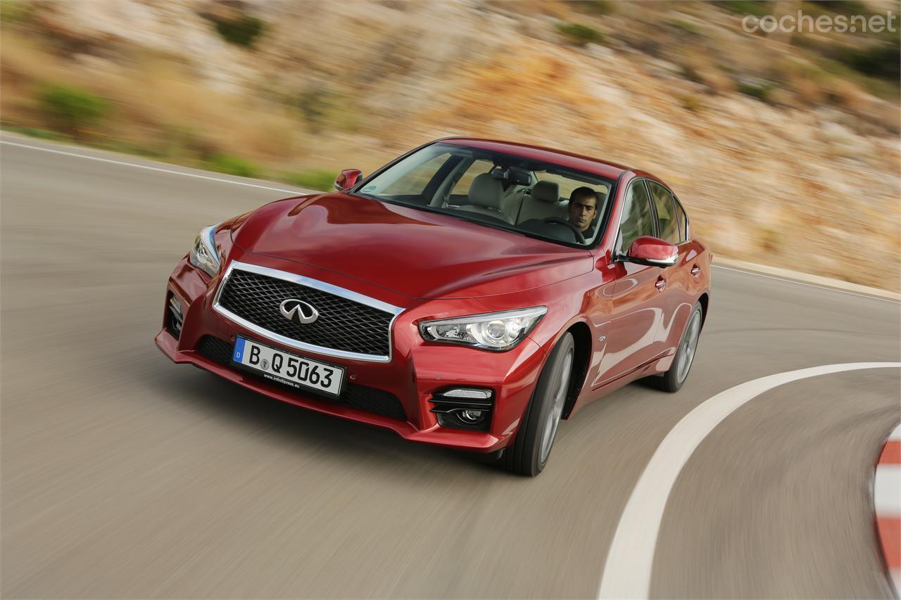 Infiniti desafía por primera vez a los alemanes en Europa con un coche diésel premium de precio aquilatado y notable equipamiento.