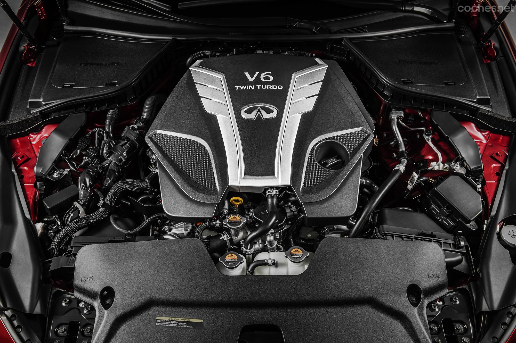 El nuevo motor de gasolina V6 que se incorpora a la gama ofrece 400 CV de potencia. 