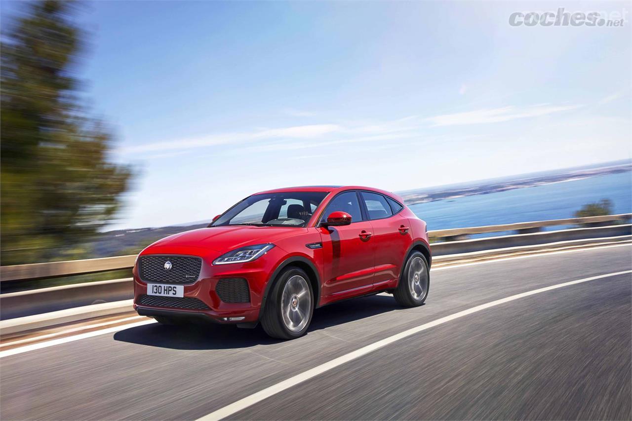 Opiniones de Jaguar E-Pace, planta cara al Evoque