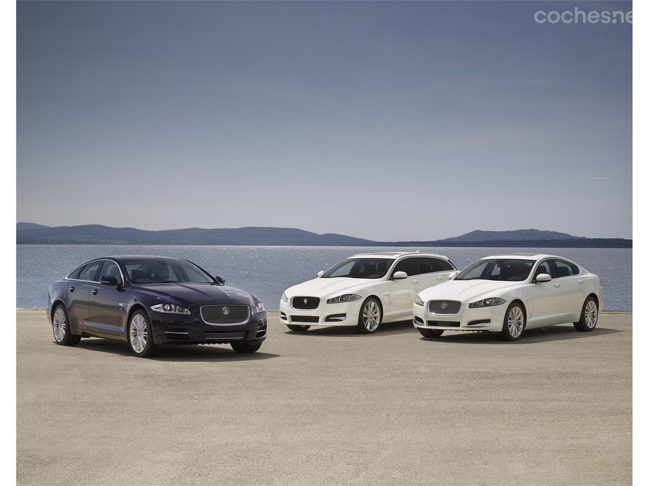 Jaguar XF y XJ 2013: Nuevo V6 y más sofisticación