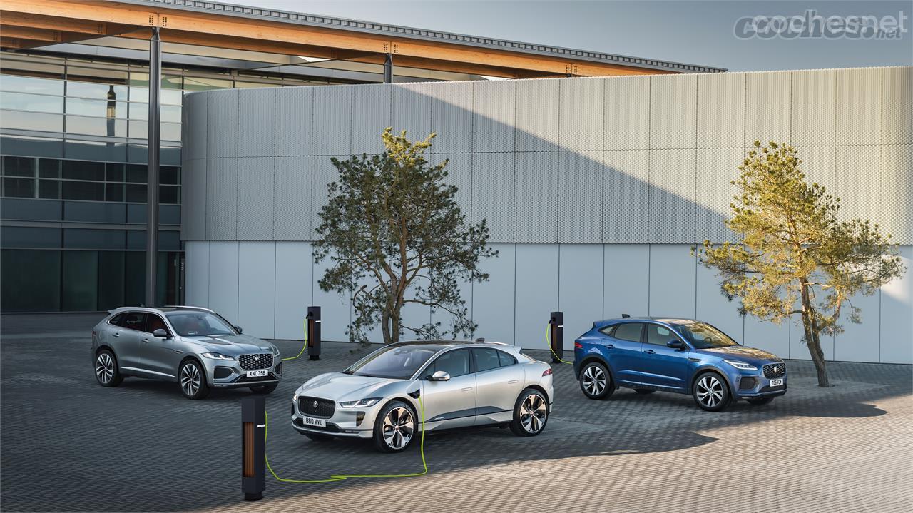 La gama de híbridos enchufables y eléctricos en Jaguar va creciendo año tras año. 