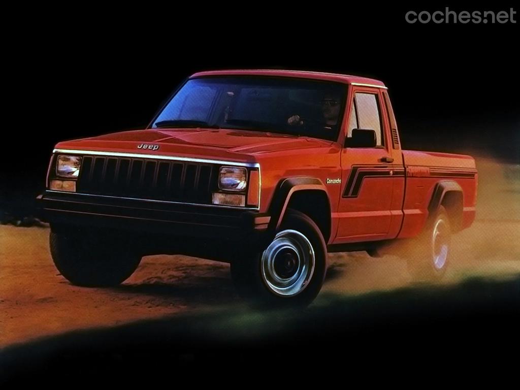 El Comanche fue el último pick up que Jeep comercializó hasta 1992, estaba basado en el Cherokee (XJ).