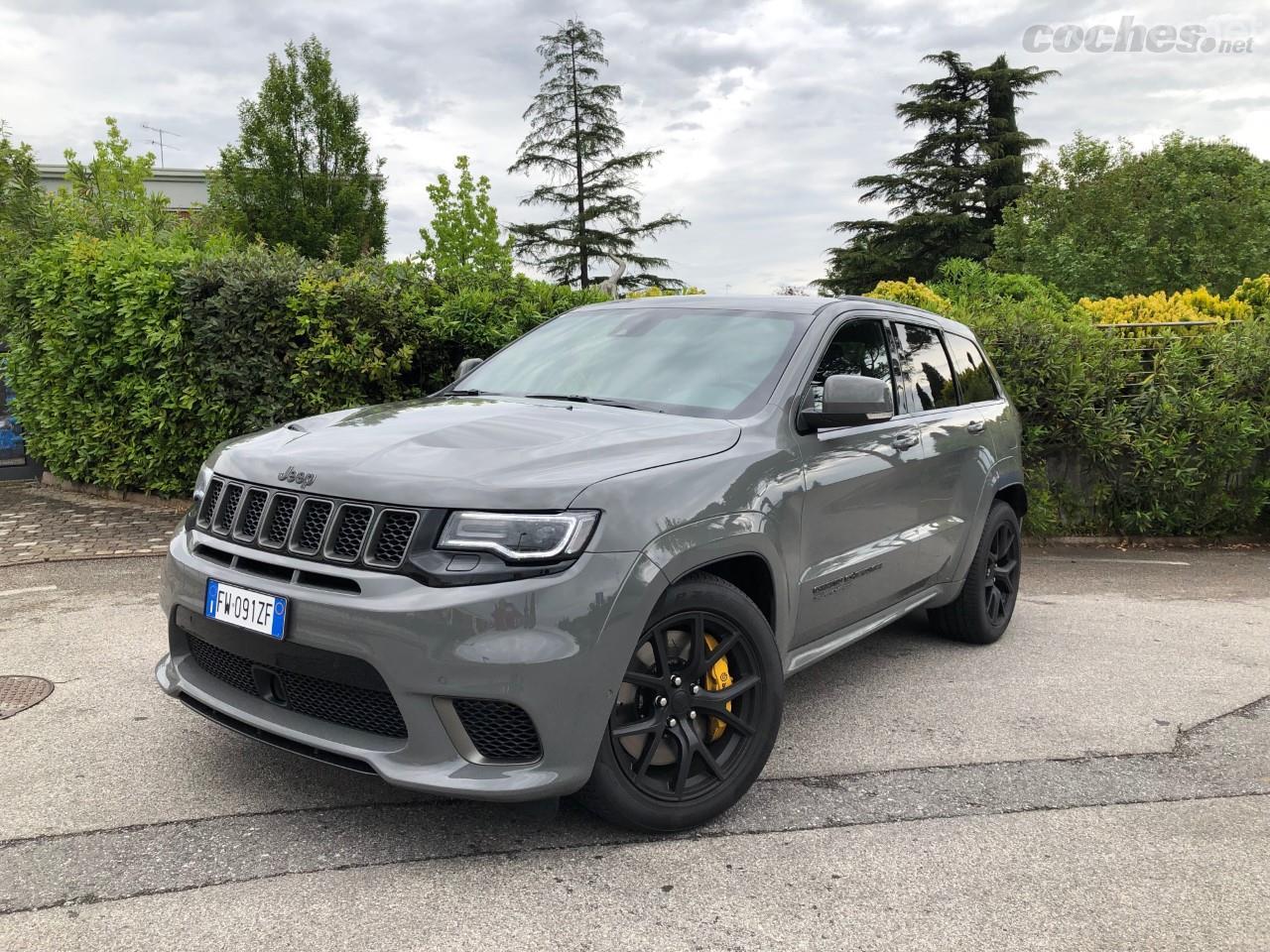 El Jeep Grand Cherokee Trackhawk es el SUV de producción más potente del mercado: 707 CV