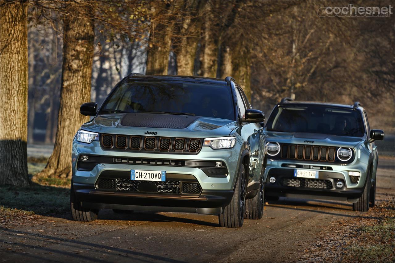 La gama Jeep prosigue con su electrificación, ahora con estos nuevos Renegade y Compass e-Hybrid