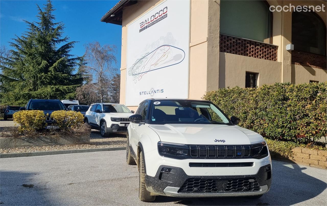 Hemos conducido el Jeep Avenger en el circuito de Balocco del grupo Stellantis, en Italia.