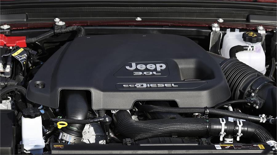 El Jeep Gladiator se vende en Europa con el motor diésel 3.0 Multijet V6 de 264 CV, unido a un cambio automático de 8 velocidades
