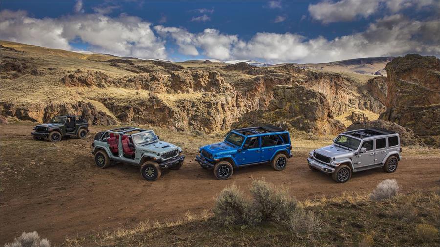 La gama Jeep Wrangler demuestra que un 4x4 puede ser un coche de uso familiar, de ocio o simplemente para la aventura pura y dura.