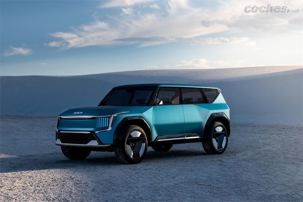 Este SUV de aspecto futurista es el adelante del próximo todocamino eléctrio de la firma coreana, que llegará en 2023.