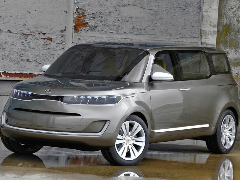 Kia KV7 Concept: Otro alas de gaviota