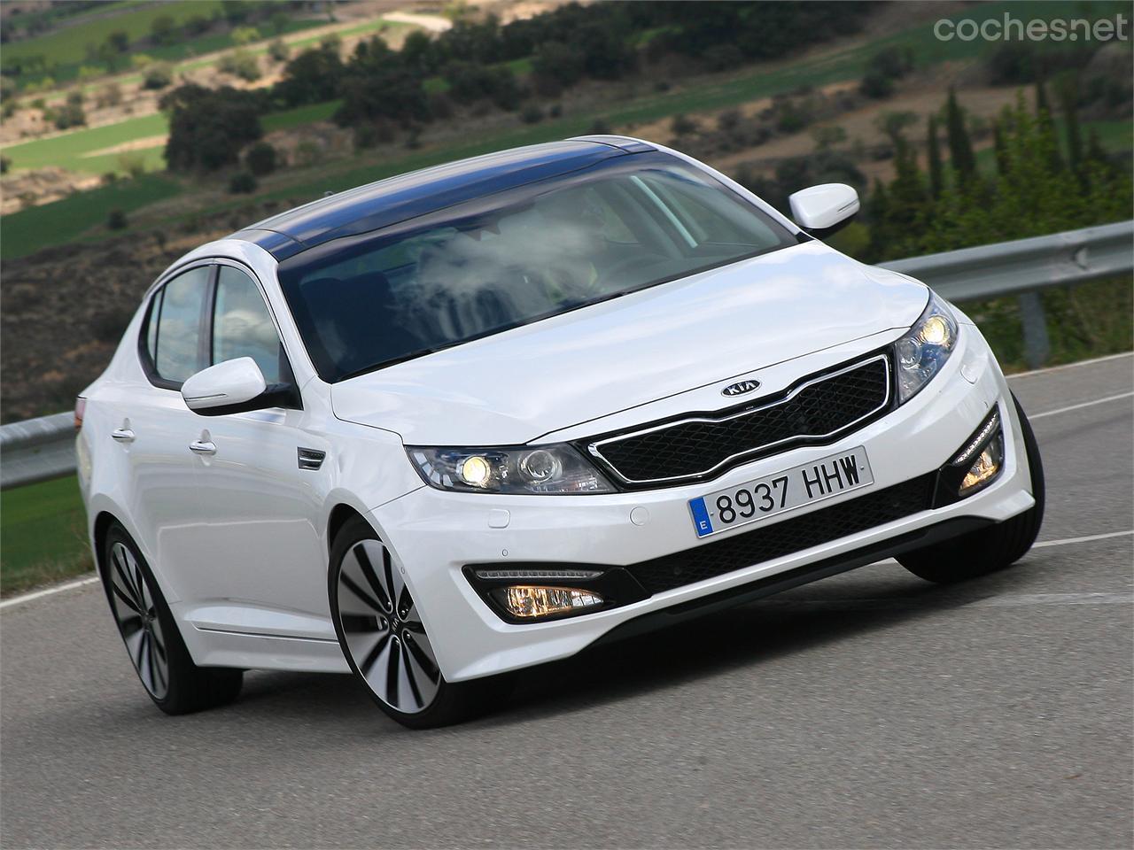 Kia Optima automático: Calidad premium coreana