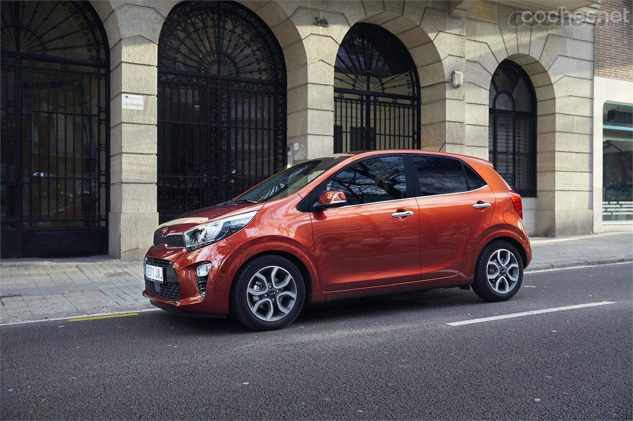 De serie, el Picanto Concept elige una apariencia más discreta; pero puede venir tan equipado como el que aparece en esta imagen.