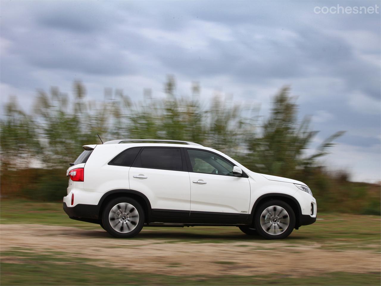 El Sorento es un coche grande, confortable y con tracción a dos o cuatro ruedas.