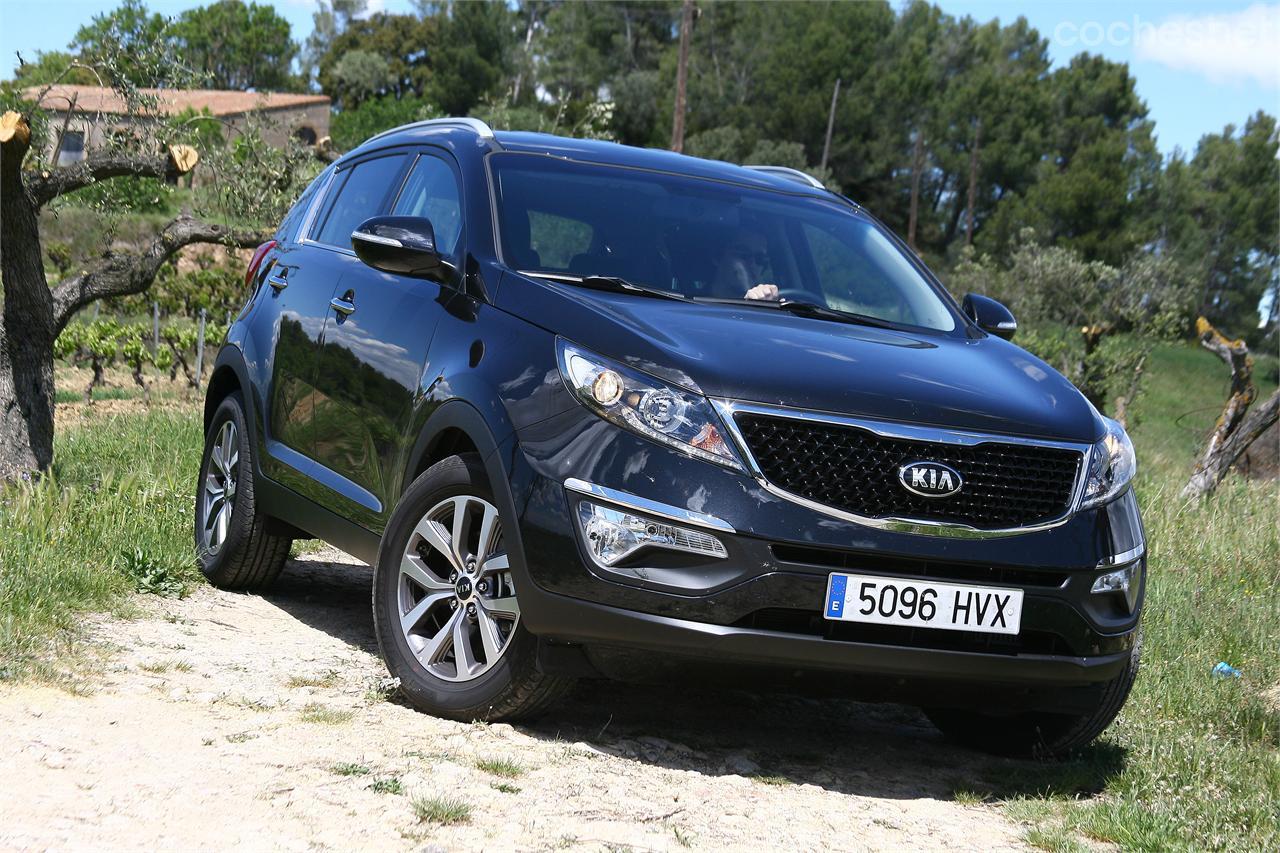 El Sportage con acabado Drive luce el nuevo diseño de su parrilla frontal.