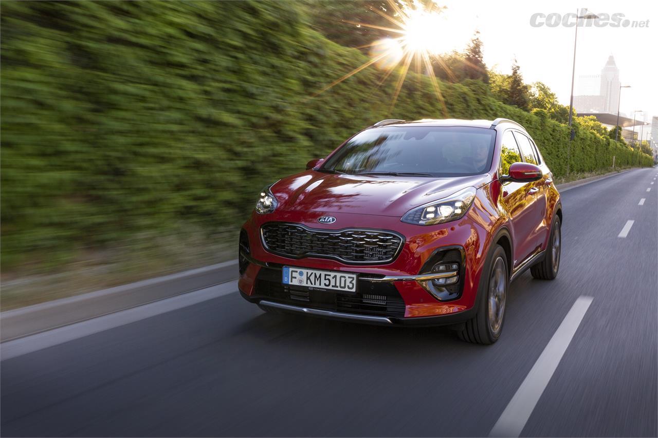 Restyling de la cuarta generación del Kia Sportage.