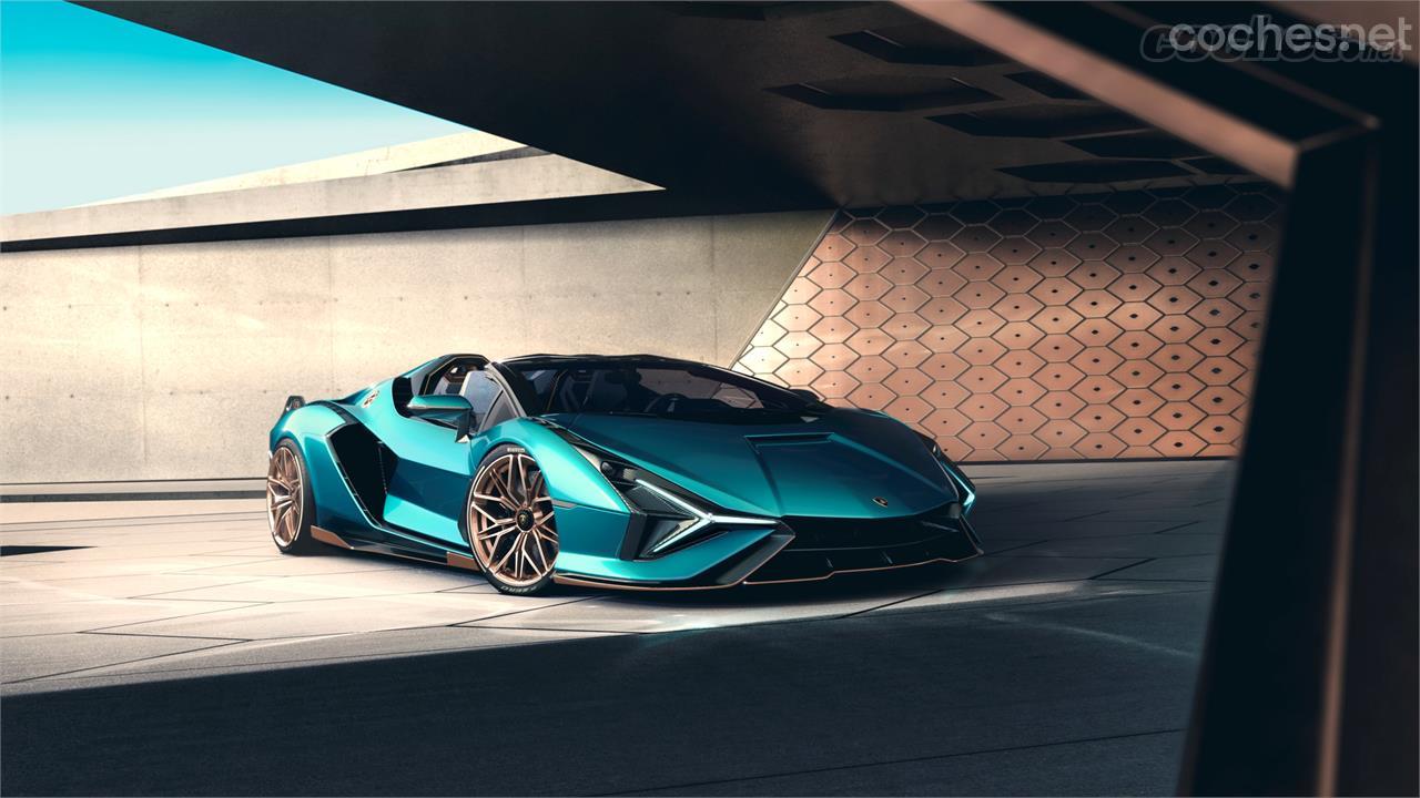 Un año después, Lamborghini ha presentado la versión descapotable del Sián. Un modelo del que sólo se fabricarán 19 unidades.