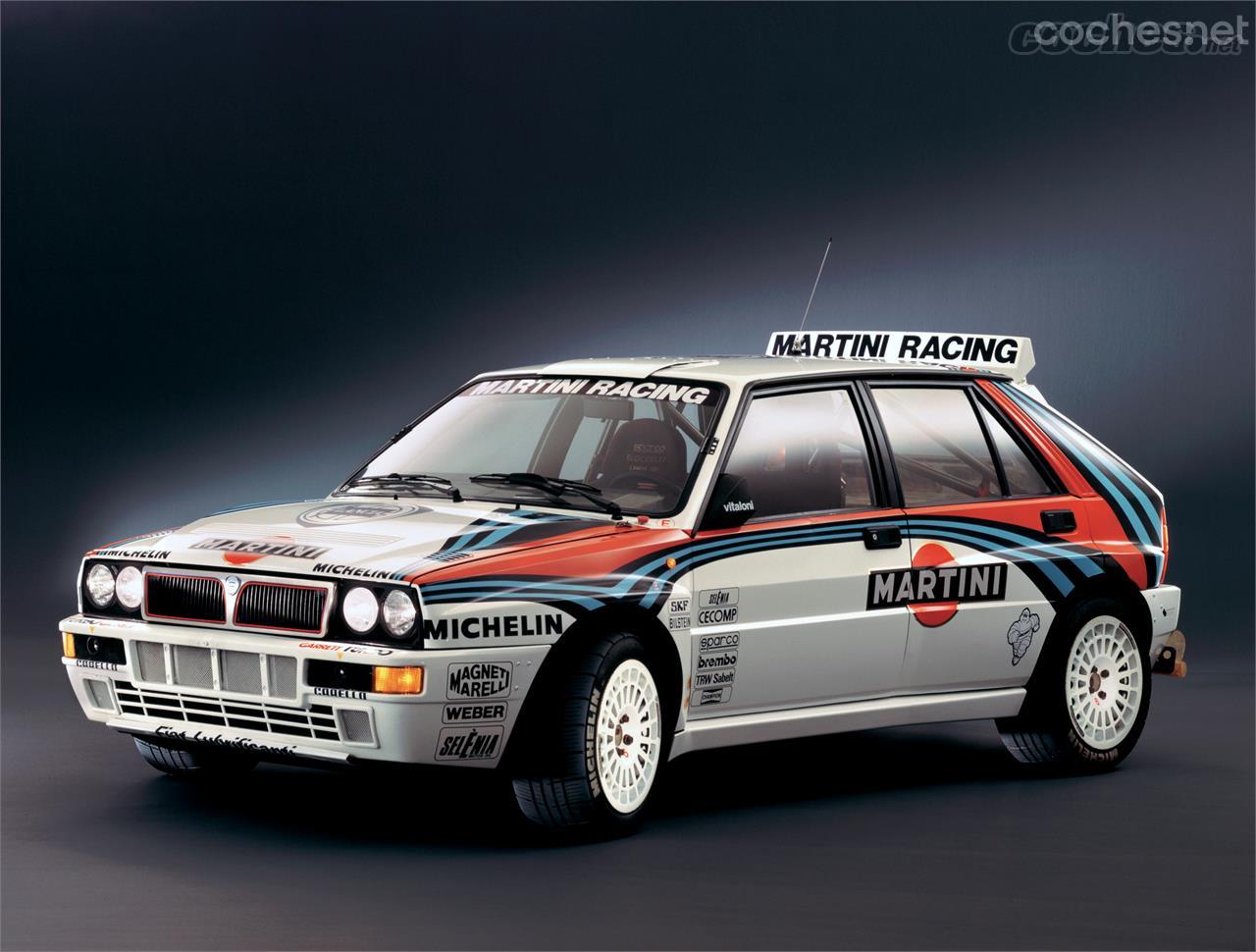 El Lancia Delta ganó seis títulos del Mundial de Constructores del WRC de forma consecutiva entre 1987 y 1992.