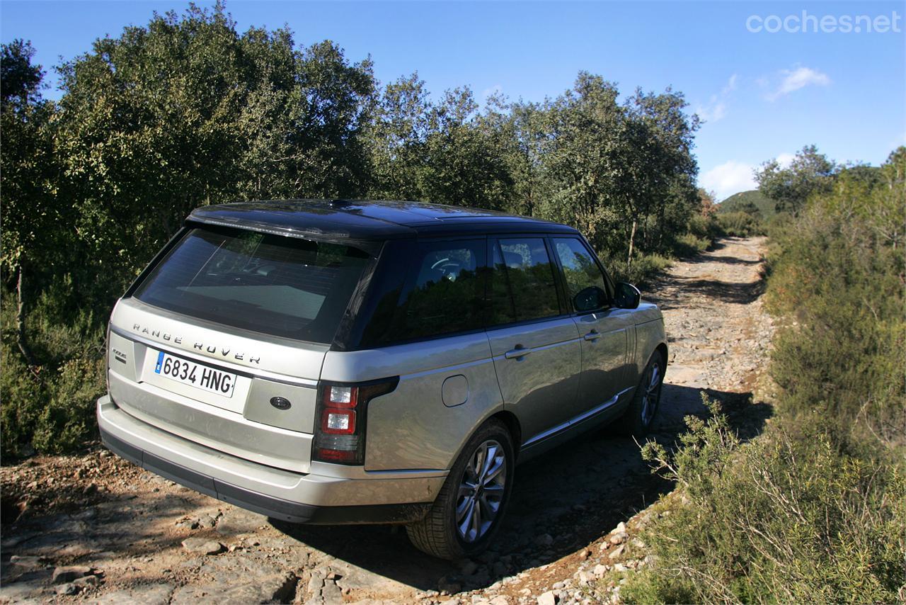 Para avanzar en pista, basta con el modo automático del Terrain Response.