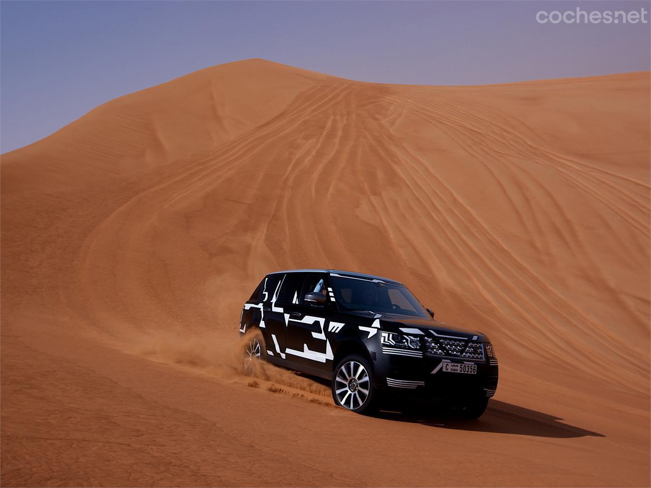 Nuevo Range Rover.
Desarrollo de prototipos en Dubai