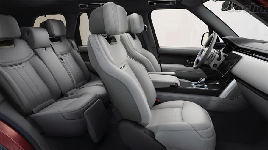 Como siempre, el interior del Range Rover es el perfecto ejemplo de lujo y acabados exquisitos, además de espacio. 