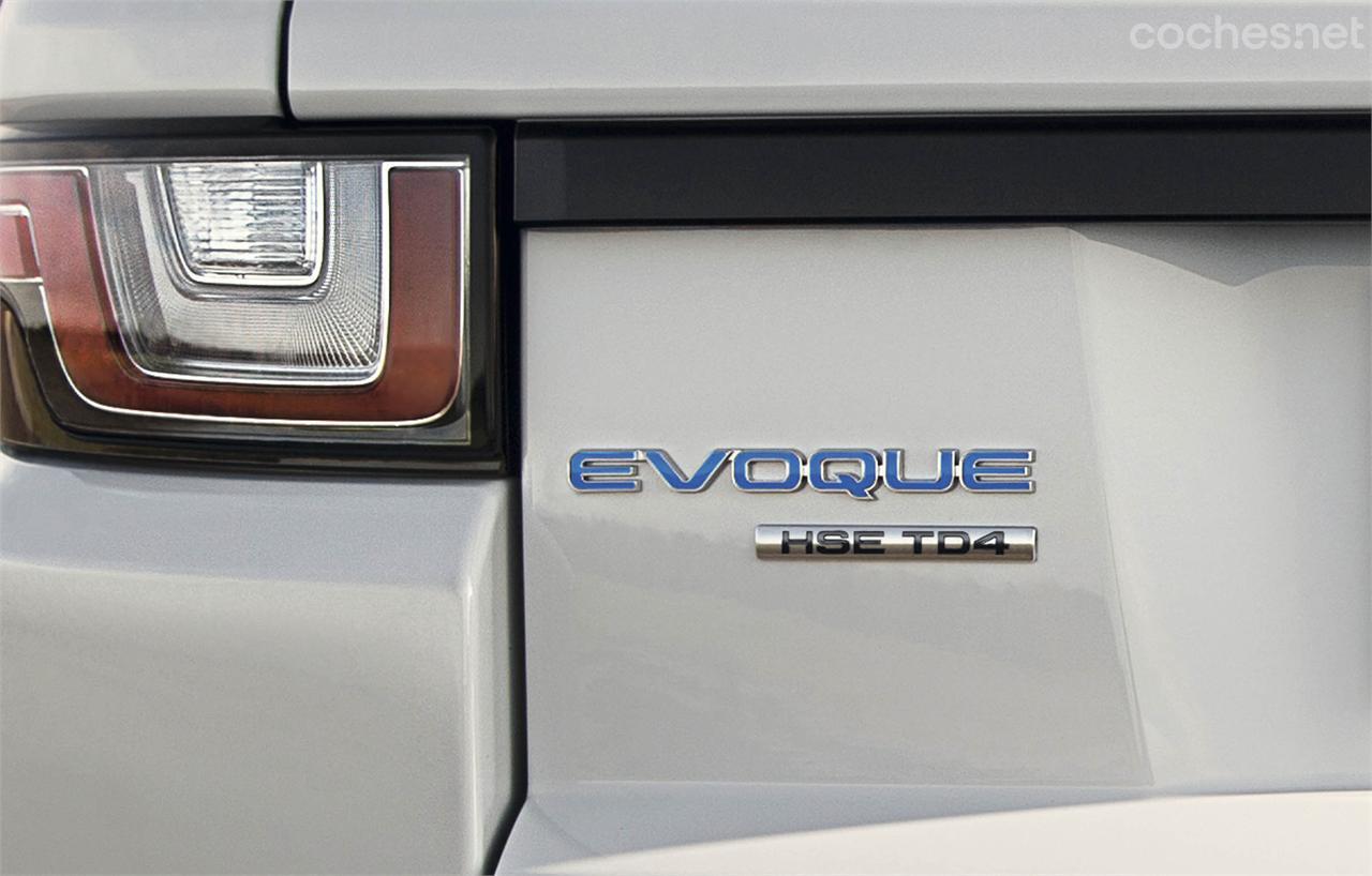 Las versiones e-Capability más respetuosas con el Medio Ambiente se podrán identificar con el nombre del modelo "EVOQUE" en color azul.