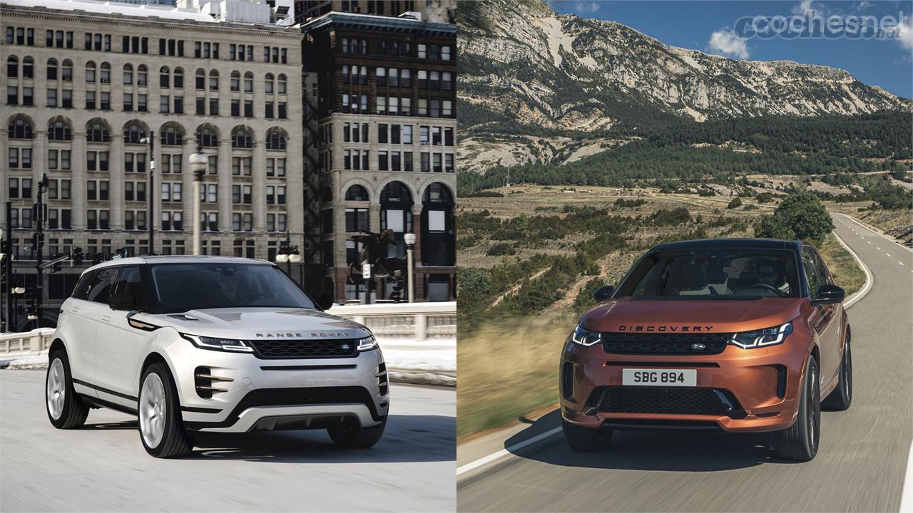 Range Rover Evoque y Discovery Sport MY21