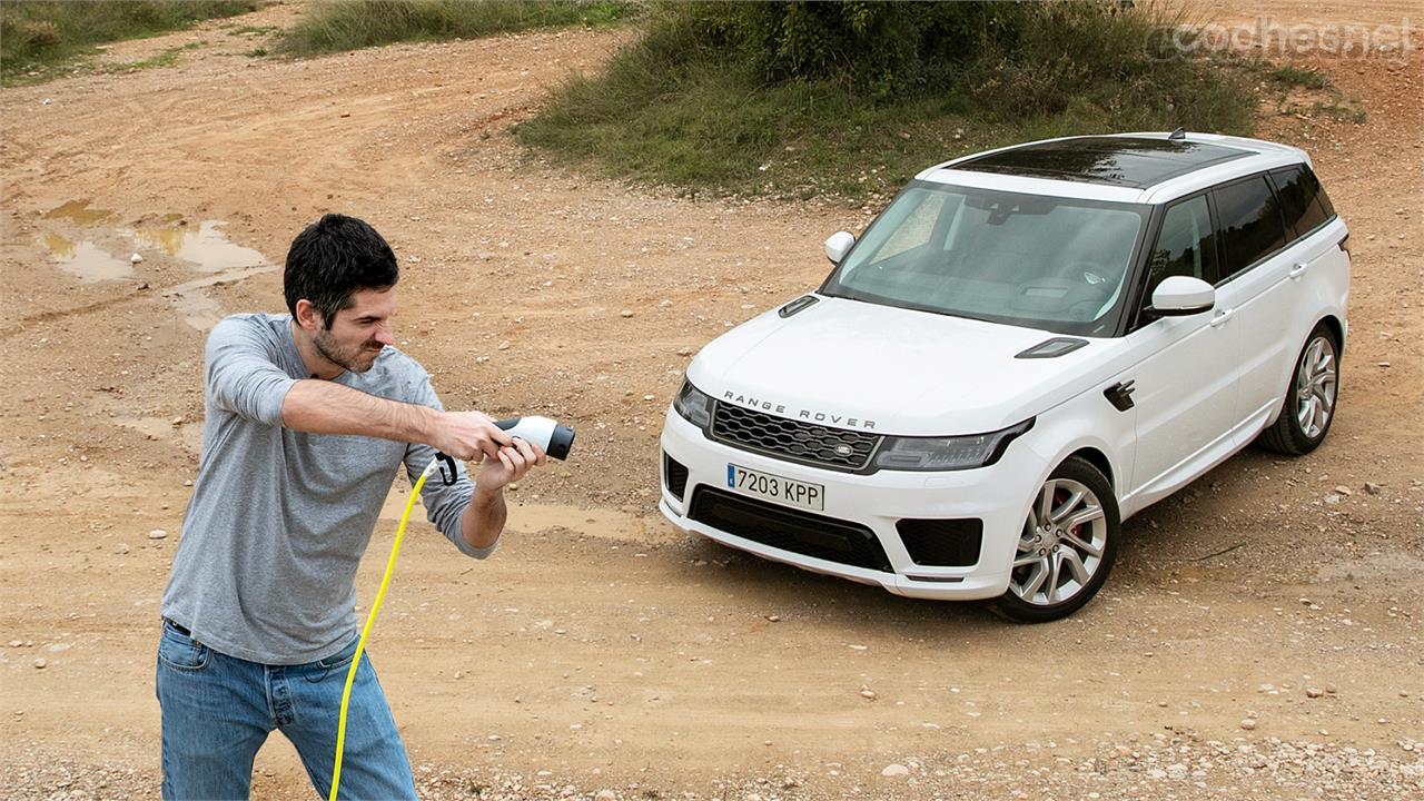 Range Rover Sport P400e: Híbrido enchufable con 404 CV