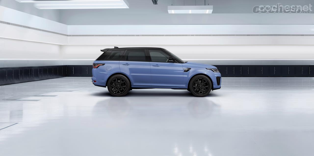 El Range Rover Sport SVR Ultimate Edition es una serie especial con motor V8 de 575 CV.