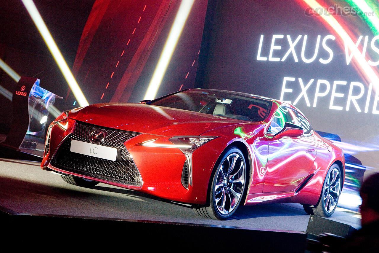 Lexus LC 500, primicia europea en Madrid