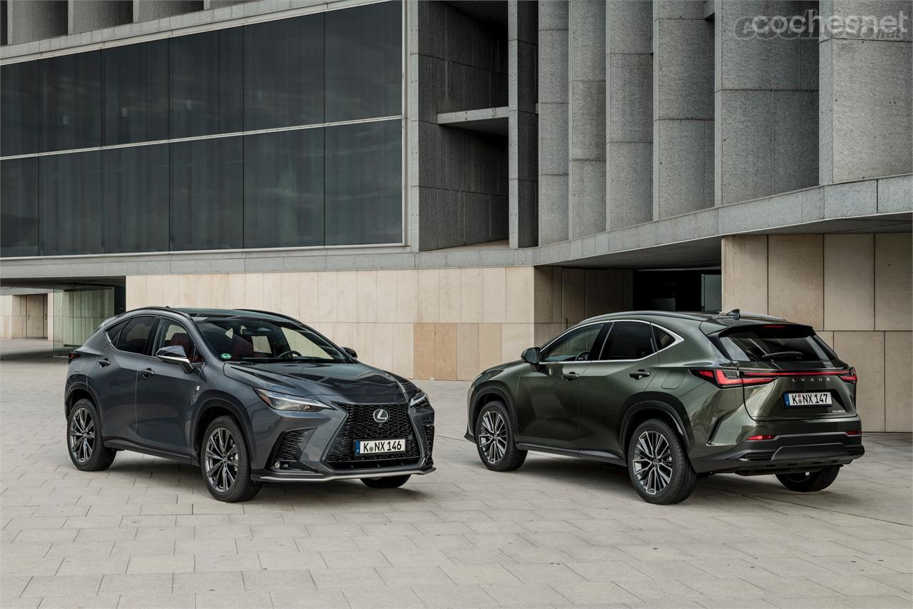 Los nuevos Lexus NX 350h y 450h+ ya está a la venta, y las primeras entregas se producirán a principios del año que viene.