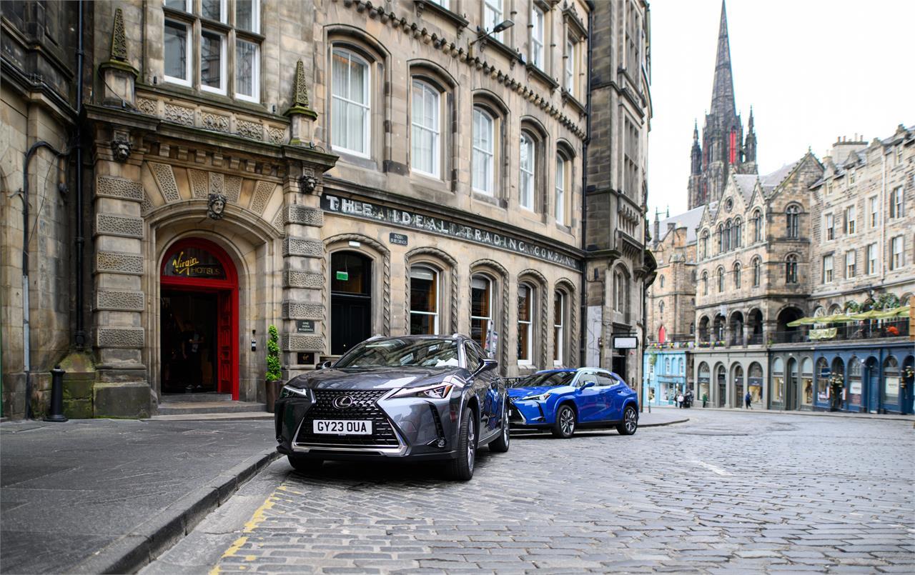 El Lexus UX 300e "modelo 2023" ya está a la venta en España. Y en Escocia también.