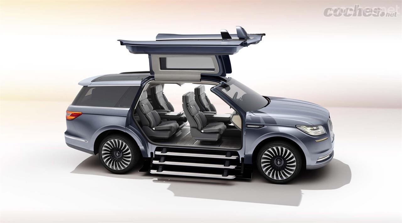 Opiniones de Lincoln Navigator Concept, un SUV alas de gaviota