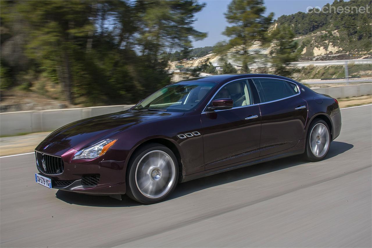 Más grande que su antecesor -entre otras cosas para dejar hueco al Ghibli- el Quattroporte es una auténtica superberlina de lujo. (Fotos Eloy García)