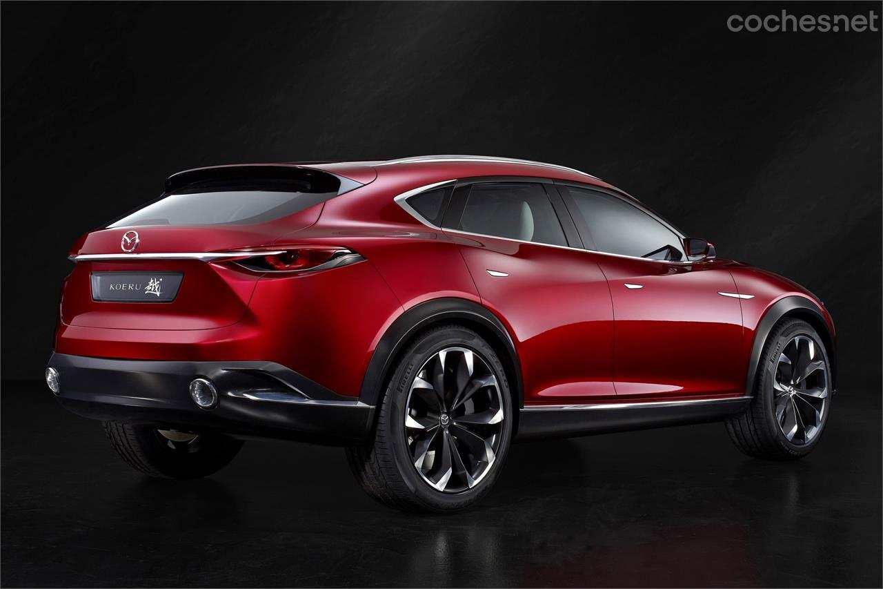 Ya sea como relevo del CX-5 o como un nuevo modelo, parece claro que el Koeru llegará a la producción en serie.