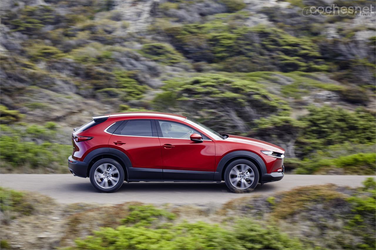 El Mazda CX-30 es un vehículo muy confortable y con dinamismo de turismo.