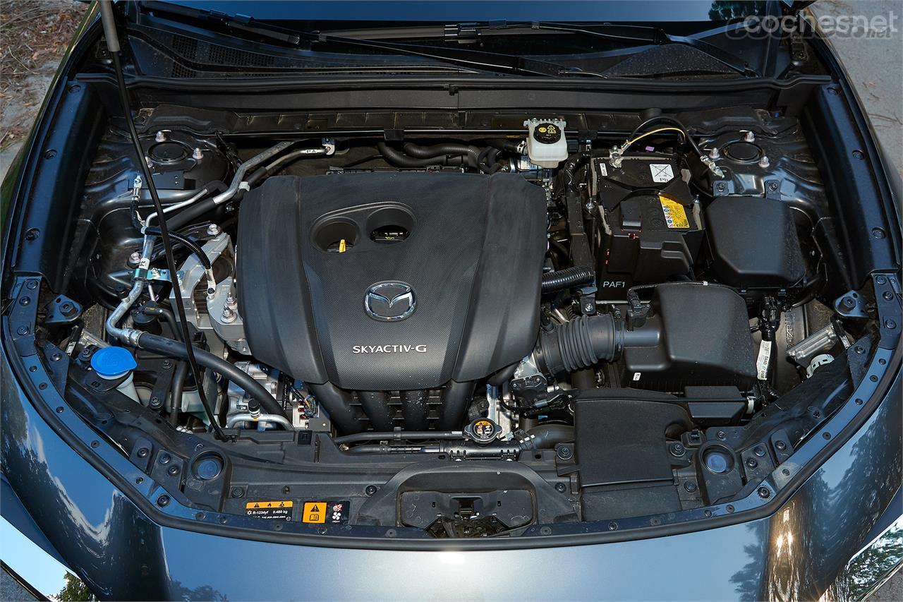 El 2.0 Skyactiv-G del Mazda CSX-30 es un cuatro cilindros que da 122 CV.