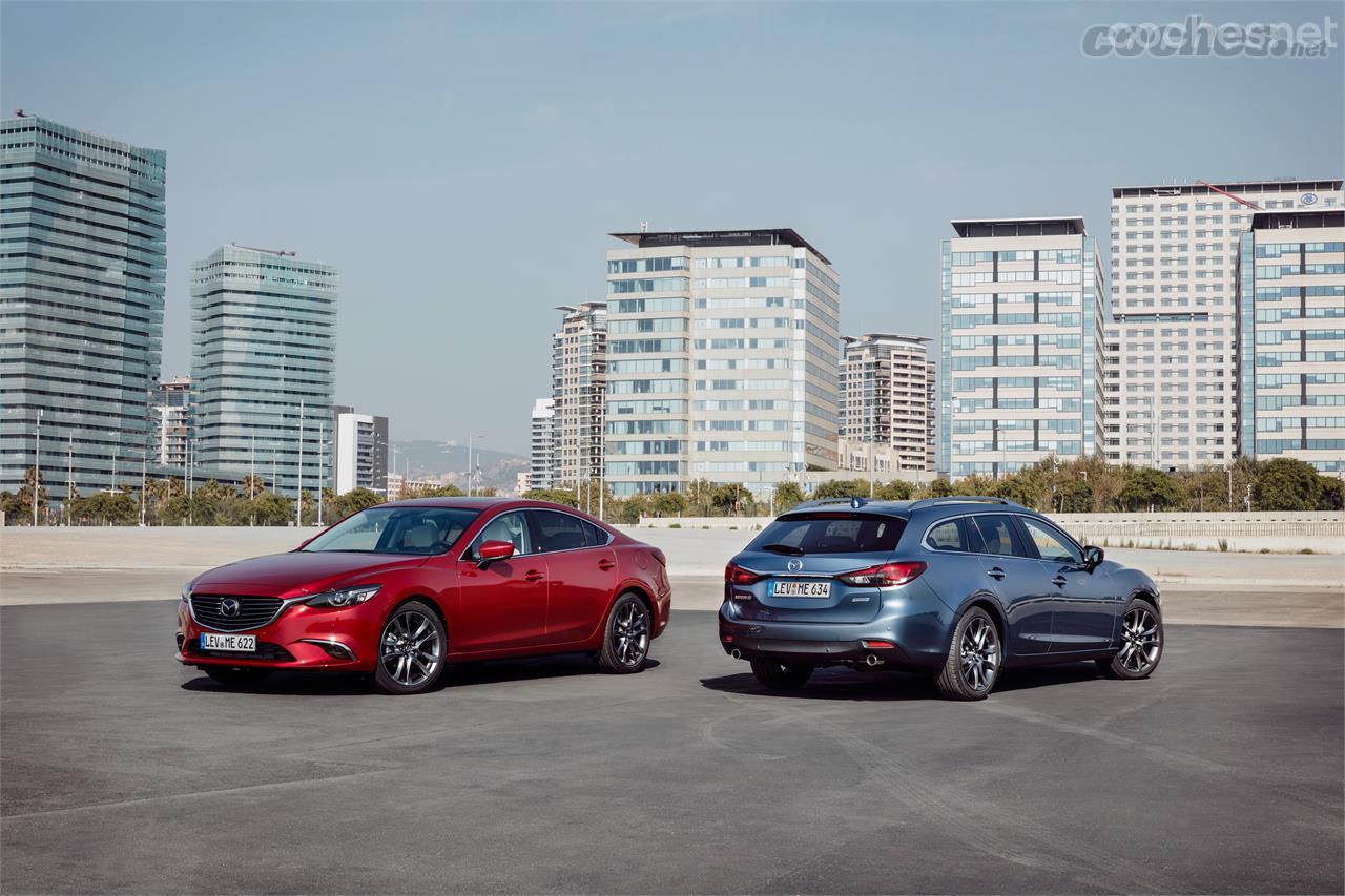 La gama incluye cuatro variantes mecánicas, dos de gasolina y dos diésel, y dos carrocerías; berlina y familiar.