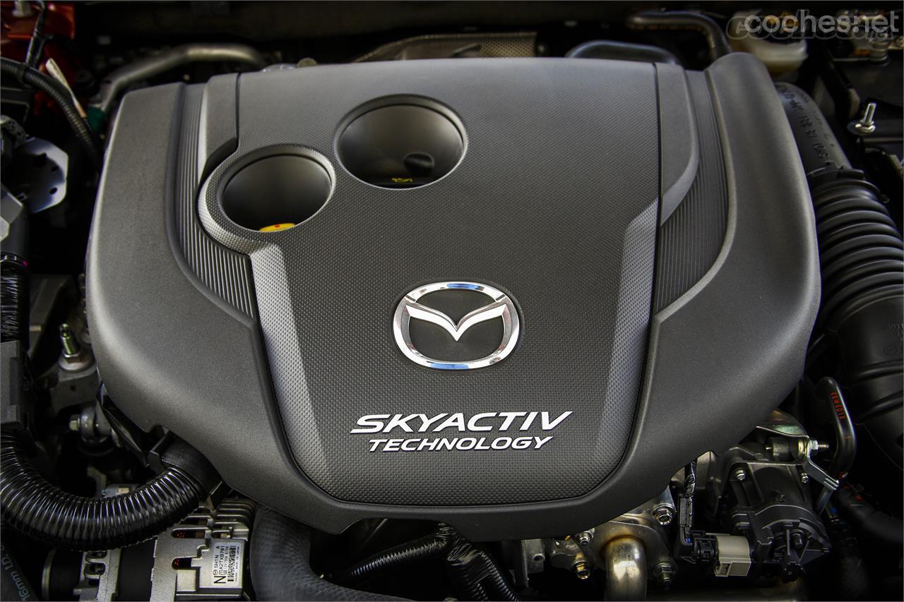 La respuesta de motor 2.2 Skayactiv diésel de 175 cv es contundente, especialmente, en la zona baja del cuentavueltas.