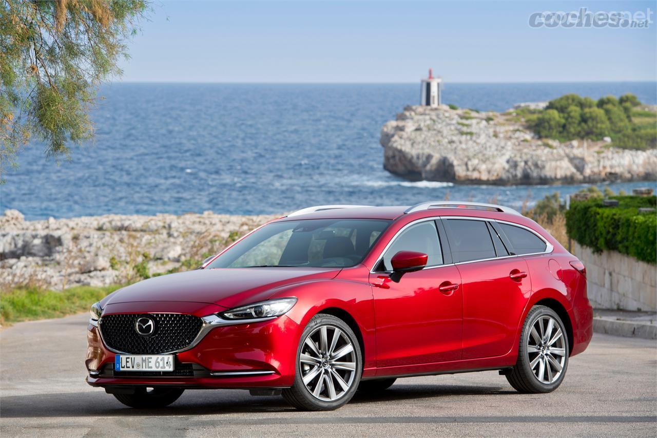 El Mazda6 actualiza su imagen sin renunciar a la discreción acostumbrada.