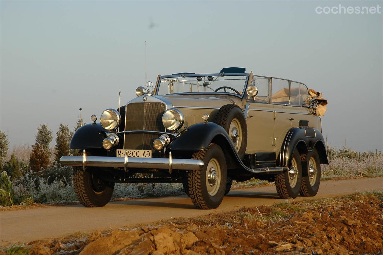 Esta es la unidad de Mercedes-Benz G4 que Hitler regaló a Franco y que actualmente atesora el departamento de Colecciones Reales de Casa Real.