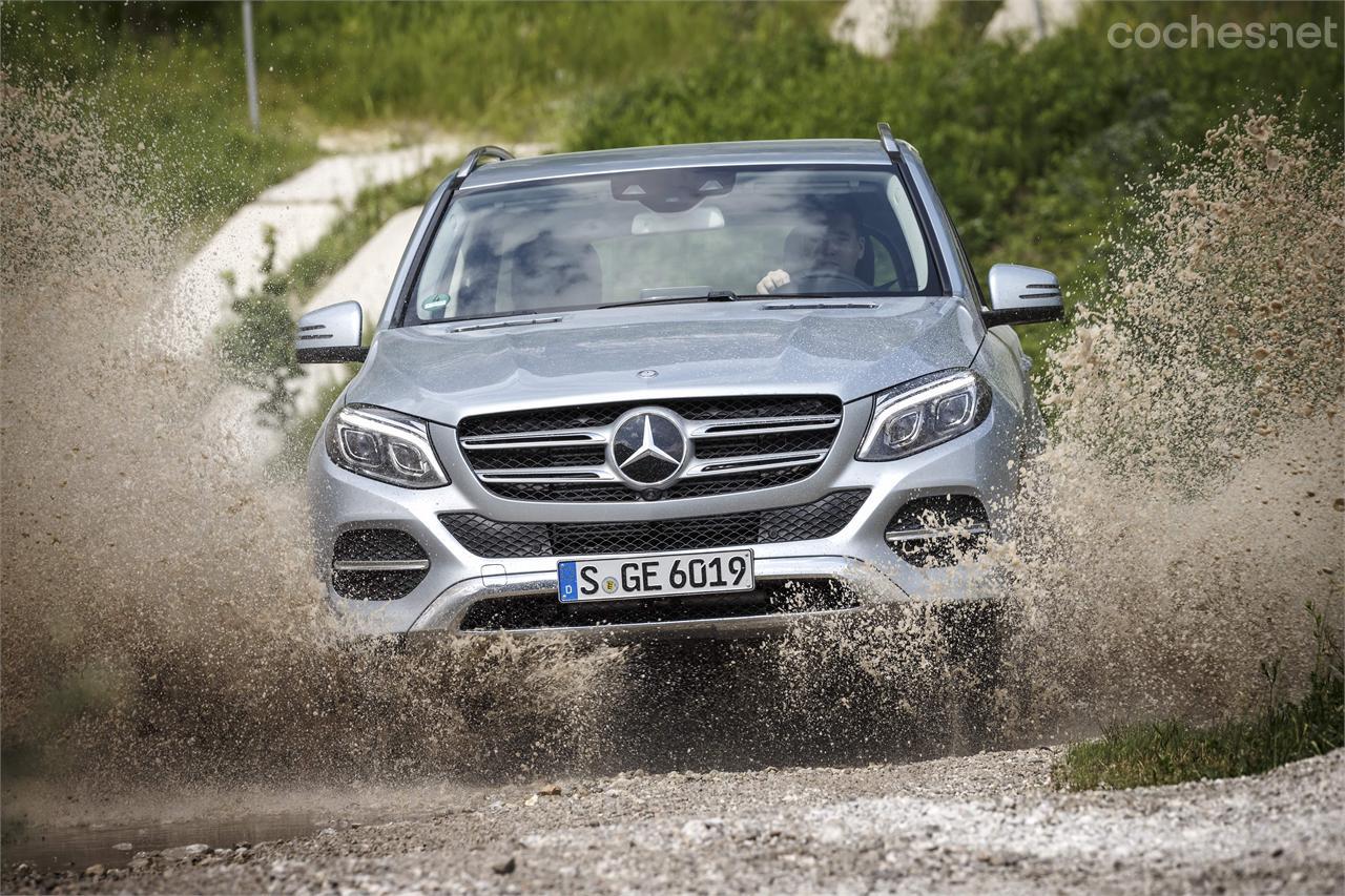 Las aptitudes off-road del GLE son sorprendentes si optamos por instalar el pack offRoad +.