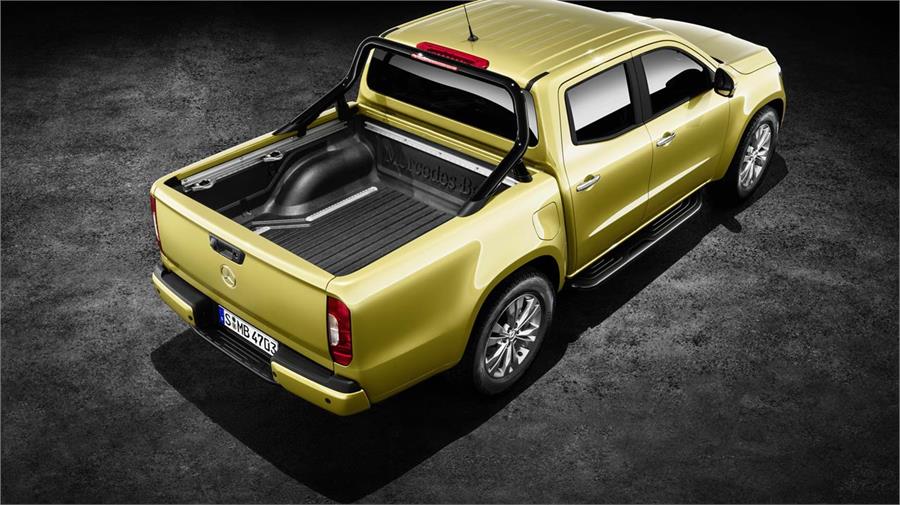 Este pick-up tiene una capacidad de carga máxima de 1,1 toneladas. Admite un uso industrial y de ocio a partes iguales. 
