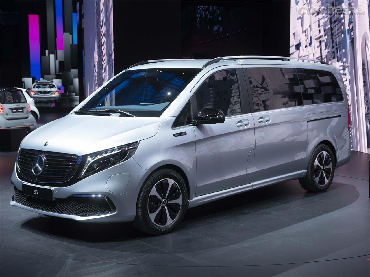 Mercedes Benz Eqv Primer Monovolumen Eléctrico Noticias