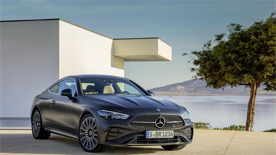 El nuevo Mercedes-Benz CLE Coupé exhibe un diseño muy deportivo y elegante a la vez. 