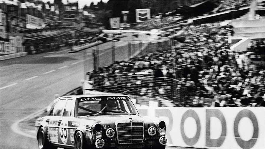 En los albores de la marca, AMG preparó este Mercedes-Benz 300 SEL 6.3 que terminó segundo en las 24 Horas de Spa-Francorchamps de 1971.