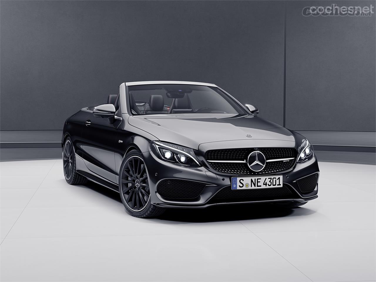 El Mercedes-AMG GT C Roadster Edition 50 también está disponible en color designo gris grafito magno. 