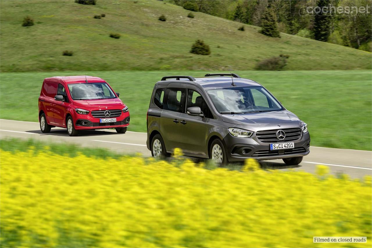 La Citan Tourer equipa de serie dos puertas laterales correderas con ventanillas eléctricas.